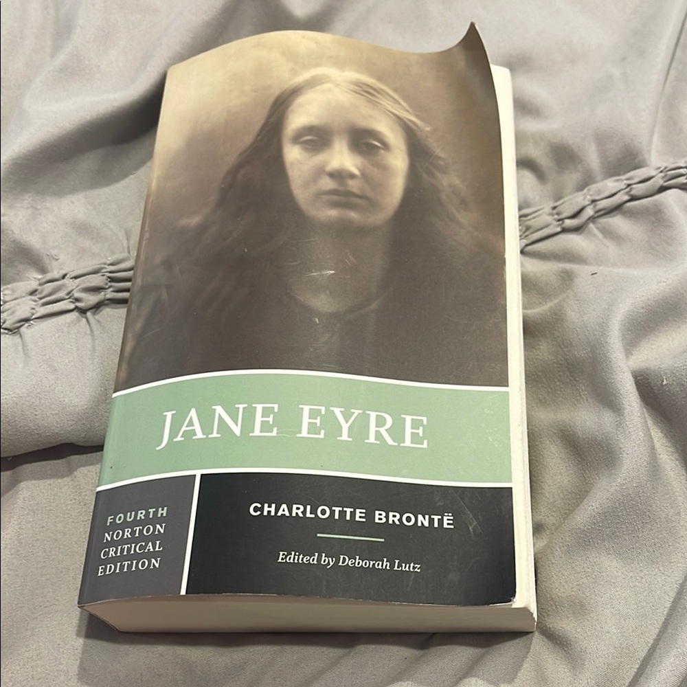 Jane Eyre Book - Green and Black Cover